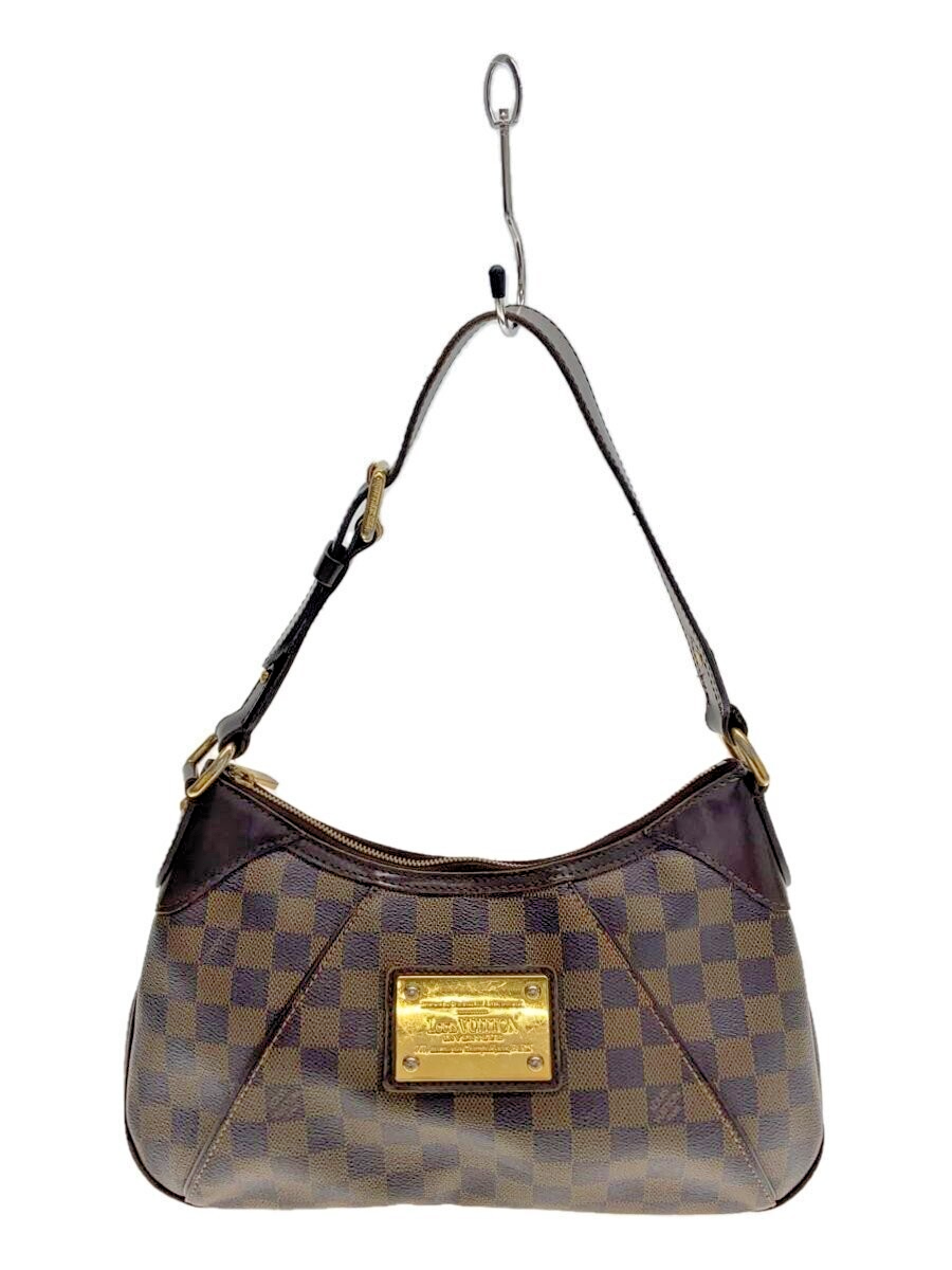 Auth Louis Vuitton Damier Canvas Thames PM Shoulder Bag Hand Bag N48180 Used F/S