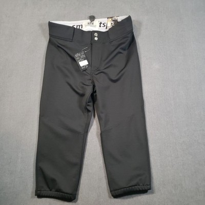 Smash It Sports Softball Pants Womens L Black Stretch Athletic Knickers NWT