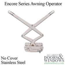 Truth 51.10  Encore series scissor operator for awning window, No Cover - Stain
