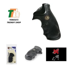 Pachmayr Gripper Grips for S&W J Frame Round Butt - Enhanced Control & Comfort