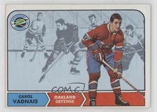 1968-69 Topps Carol Vadnais #81 06c5