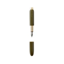 Kolo Tino Acrylic Fountain Pen, Refillable Ink, Medium Point, Wasabi