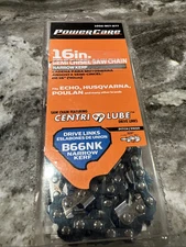 Powercare 16in Semi-Chisel Chain Saw Chain Narrow Kerf B66NK 1002-957-877 Open B