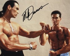 MARK DACASCOS signed Autogramm 20x25cm ONLY THE STRONG in Person autograph COA