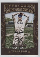2011 Topps Gypsy Queen The Great Ones Christy Mathewson #GO5 HOF 0d2