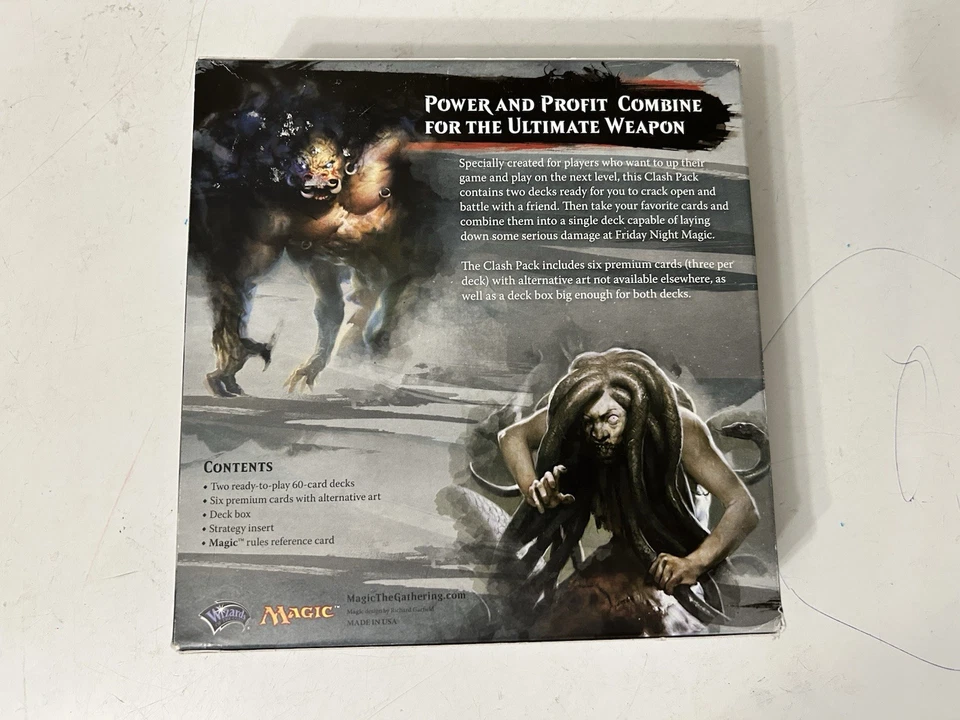 Fate Reforged MTG sealed TWO-PLAYER CLASH PACK 60 Card Deck X 2 - Image 3 of 4