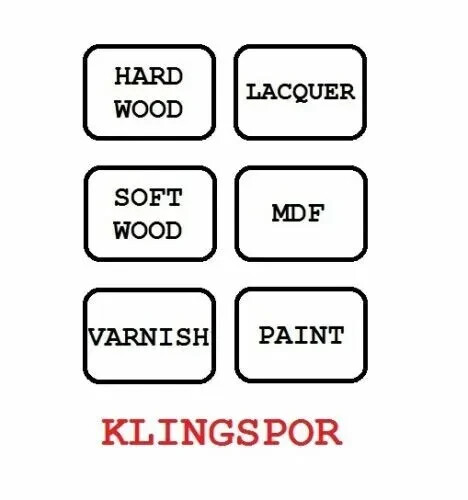 150mm Sanding Discs 17 hole Klingspor pads 6'' Hook Loop FESTOOL / ROTEX - Picture 2 of 4
