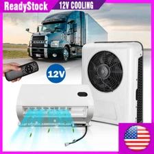 Treeligo 12VDC 12000BTU Parking Air Conditioner Unit For RV Truck Vans Car
