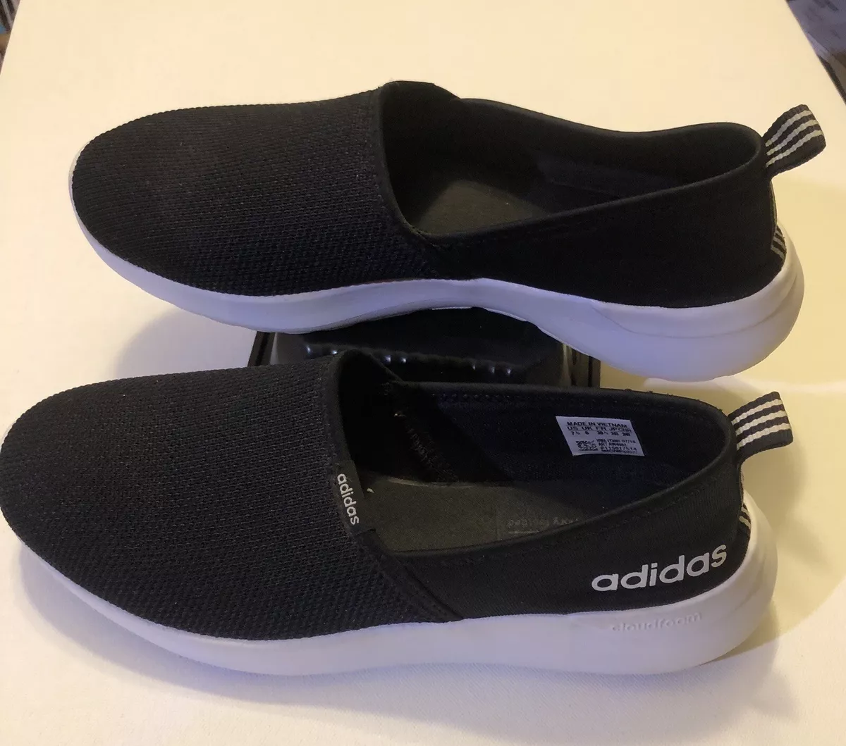 Adidas Women s Size 7.5 NEO Cloud Foam Memory footbed Black