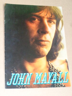 John Mayall 1975 UK Tour Programme (Moonrider)