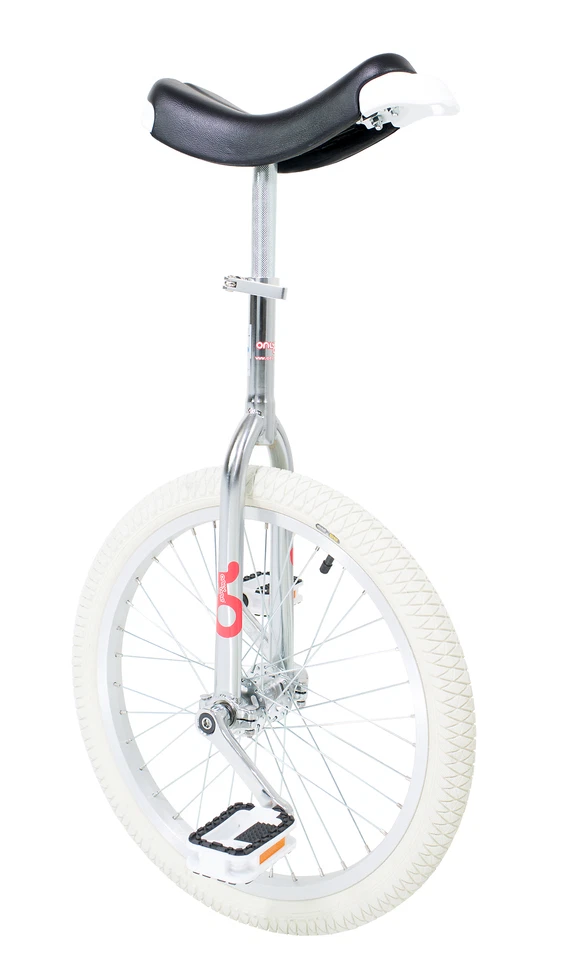 Qu-Ax OnlyOne Einrad 20" (406mm), Indoor, Farbe: chrom (19792)