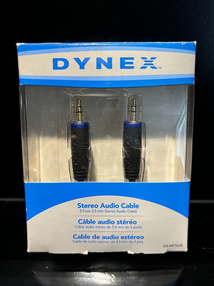 Dynex Stereo Audio Cable for MP3 DX-MP353B ft Cable mm