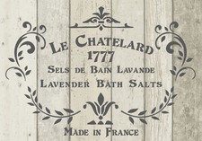 Stencil A5 Le Jardinier Furniture Vintage French Shabby Chic