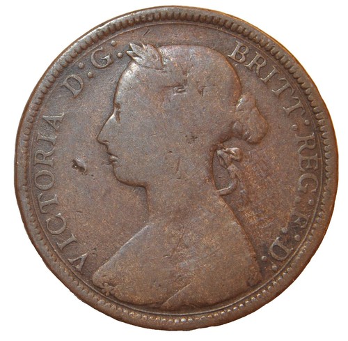 1889 Extremely Fine+/AU brown Indian cent 1C penny INV#A09 FREE