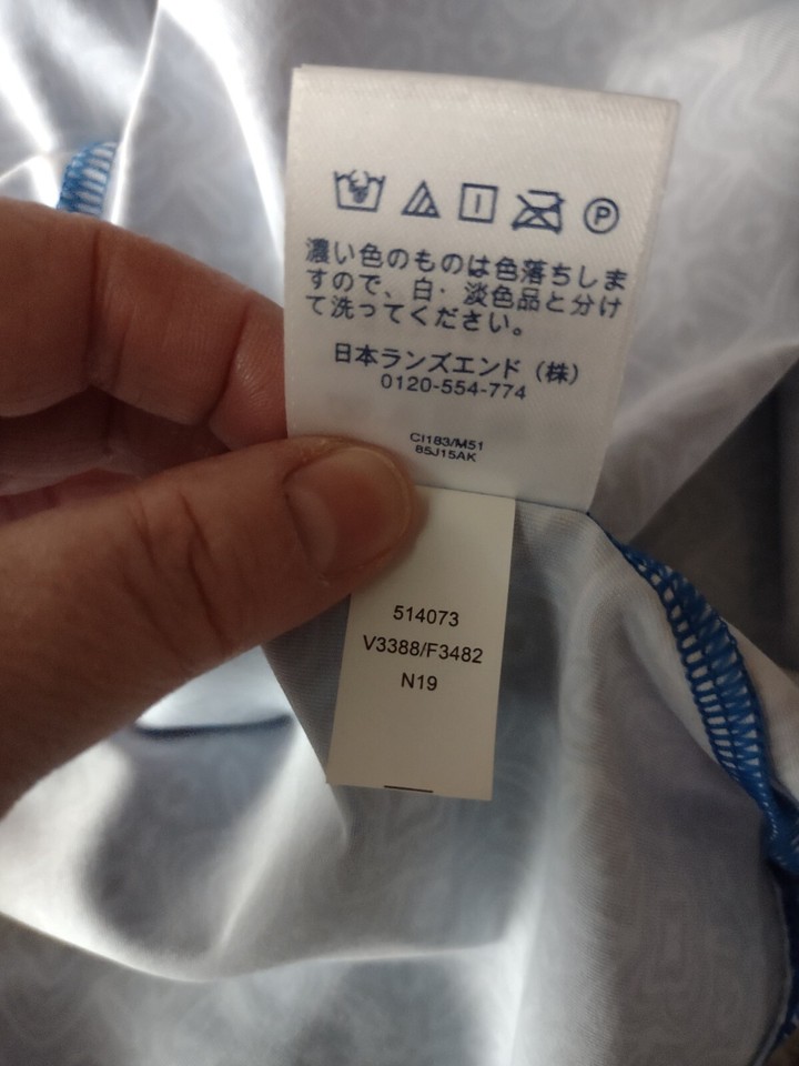 LANDS' END XL 18 Open Front Waterfall Cover Up Topper Cardigan Blue eBay