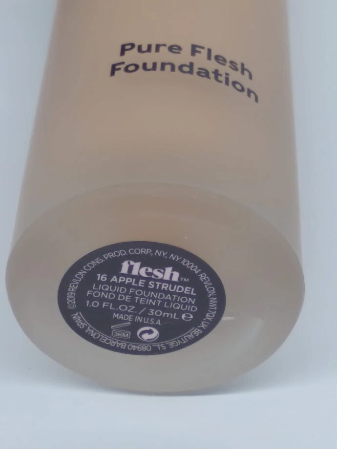 Flesh pure flesh liquid foundation new in box full size 1oz Apple Strudel - Image 2 of 4