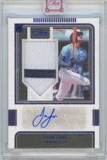 2022 Panini Three and Two #110 Josh Lowe Rookie Patch Auto #/32