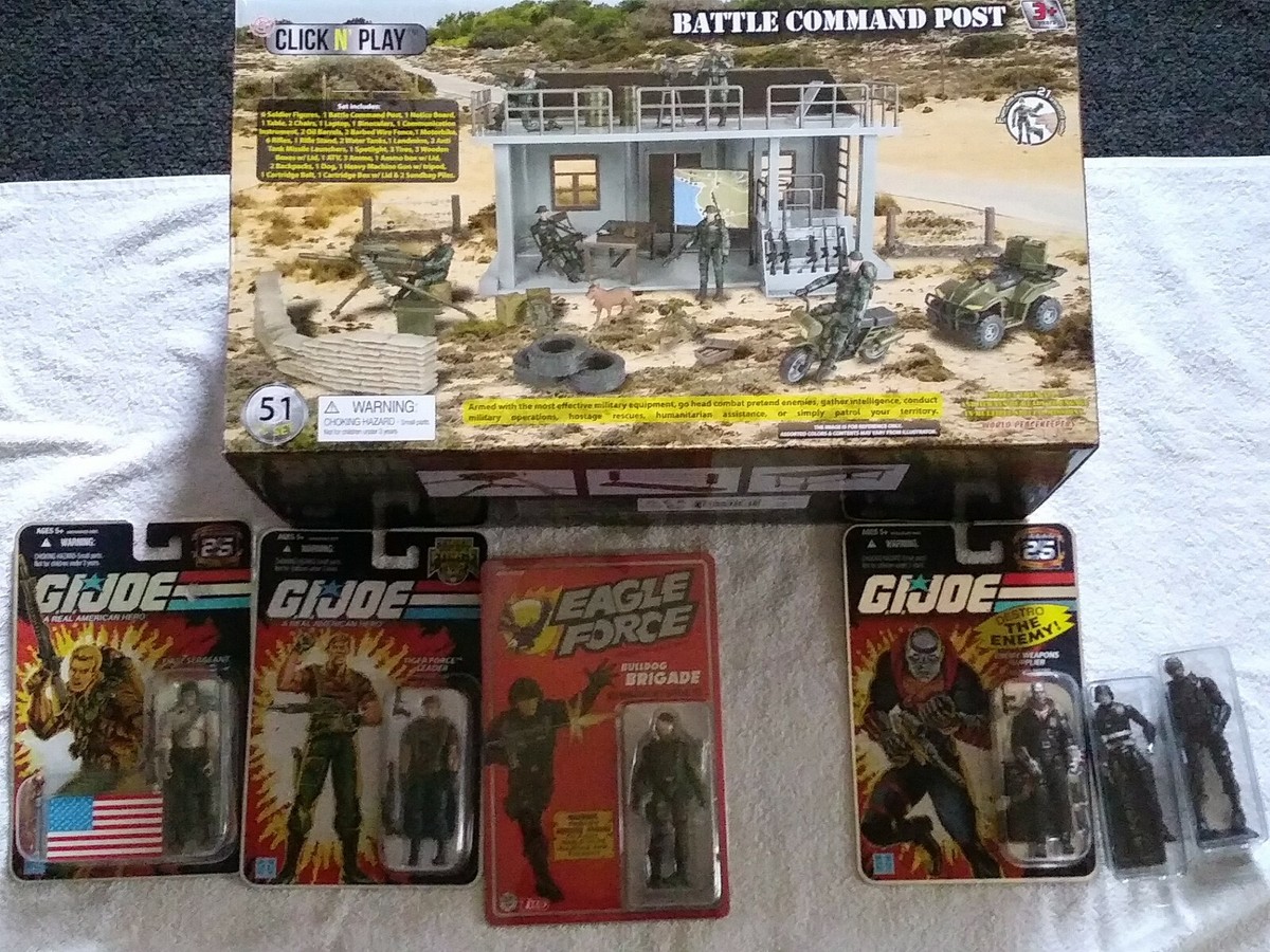 🤯GI joe 25th anniversary 🔫DESTRO🔫, DUKE, Tiger Force FLINT