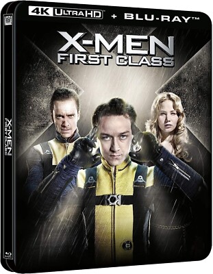 X-Men: The Beginning Limited Collector's Edition Steelbook Blu-ray 4k Neu