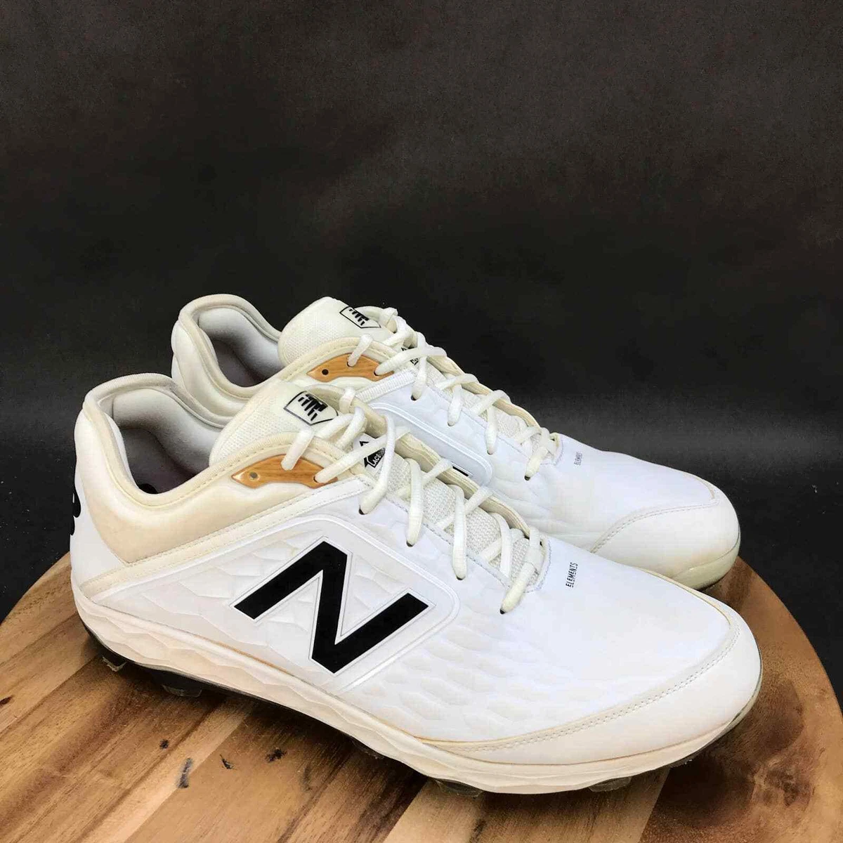 NWT NEW BALANCE 3000v4 GRAY/WHITE BASEBALL CLEATS/SHOES 16 2E (EXTRA‎ WIDE) Baseball Cleats, Baseball Shoes, & Turf Shoes - New Balance main image 4
