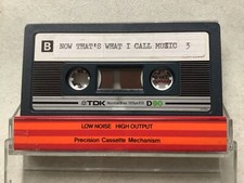 TDK D90 VINTAGE USED CASSETTE TAPE MADE IN JAPAN