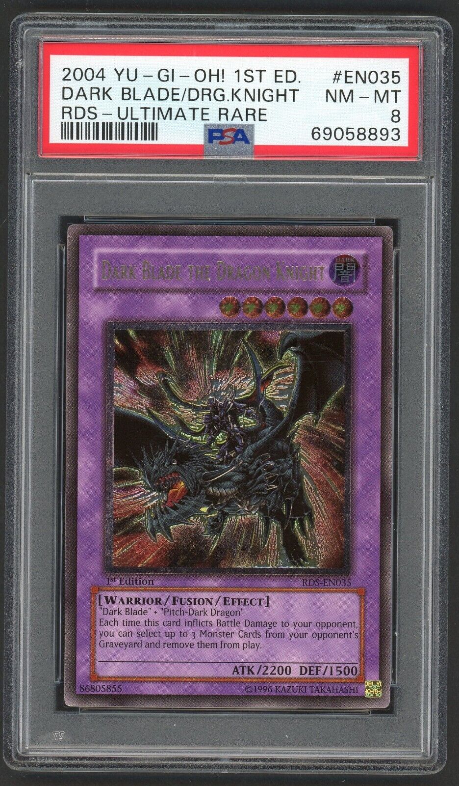 Dark Blade the Dragon Knight (UTR) - Rise of Destiny - YuGiOh