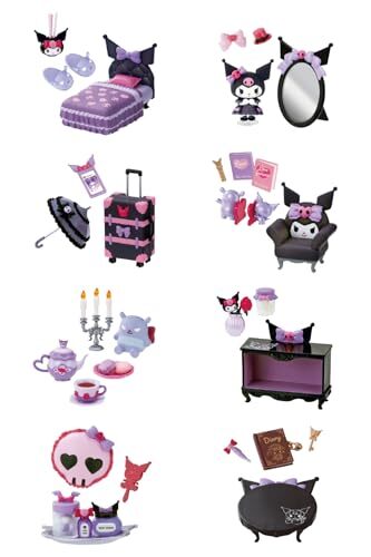 黒夢 ラキドロ セット Kuromi Gothic Room Miniatures, Sanrio, Complete Set Japan New | eBay