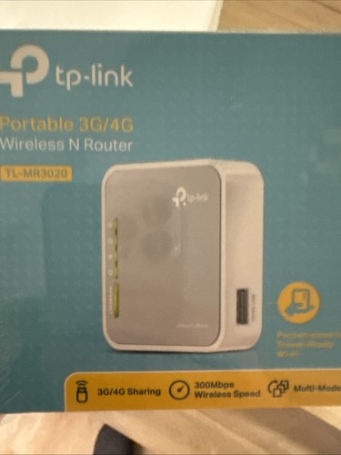 TP-LINK TL-MR3020 WIFI-N Router - Grau OVP