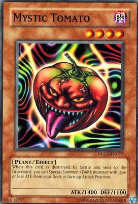 yugioh tomato cards Mystic DASA-EN046 Yu-Gi-Oh! Card This NEW Tomato Box deck