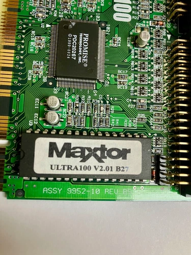 vintage MAXTOR ide pci card