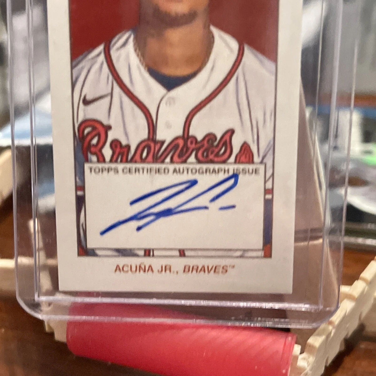 RONALD ACUNA JR. AUTO (SSP) - 2022 Topps 206 AUTOGRAPHS - Wave #5 