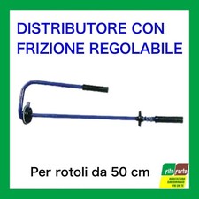 DISTRIBUTORE IN METALLO PROFESSIONALE PER FILM ESTENSIBILE PER IMBALLAGGIO 50CM