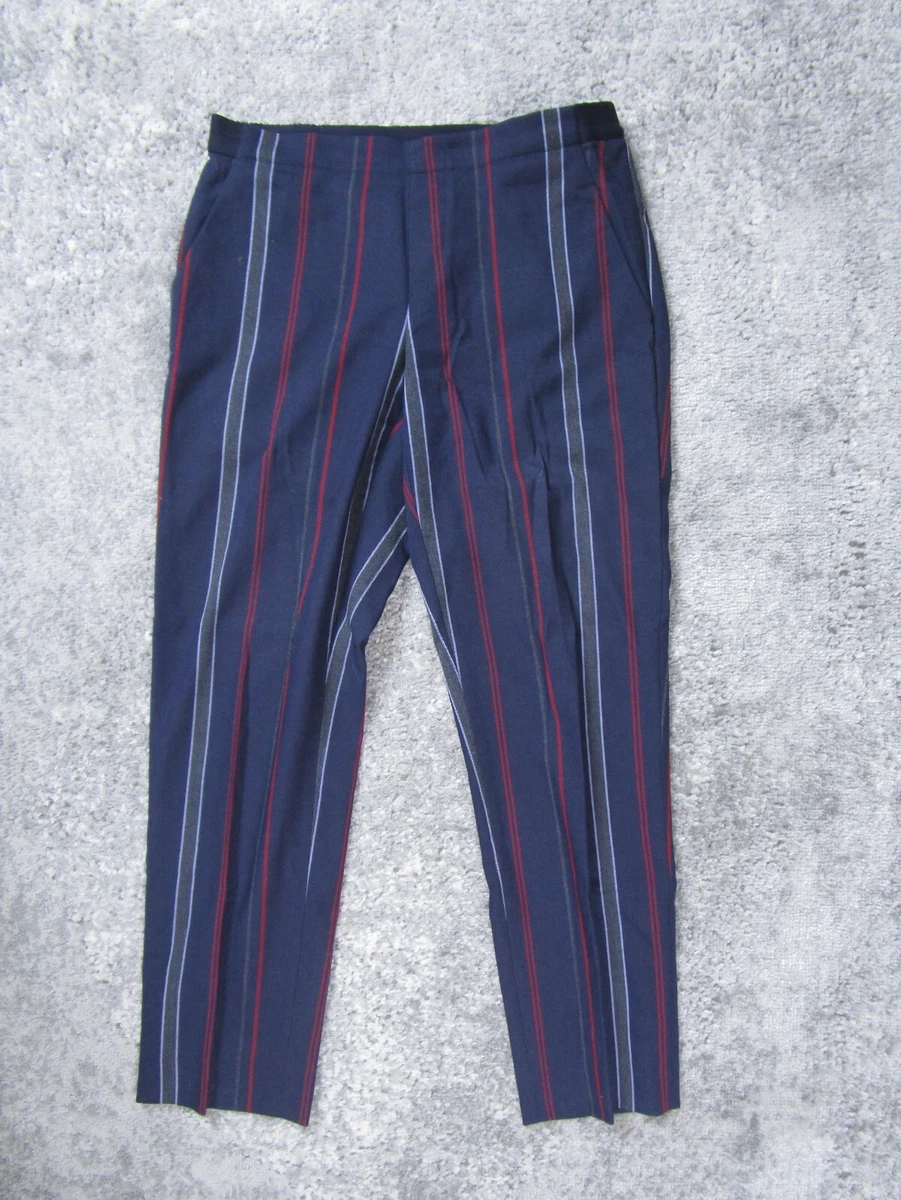Formal striped trousers hot sale womens
