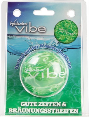 Waboba Wasserball Vibe Grün | Wasserball Spielball Mondball Strandball Wasser