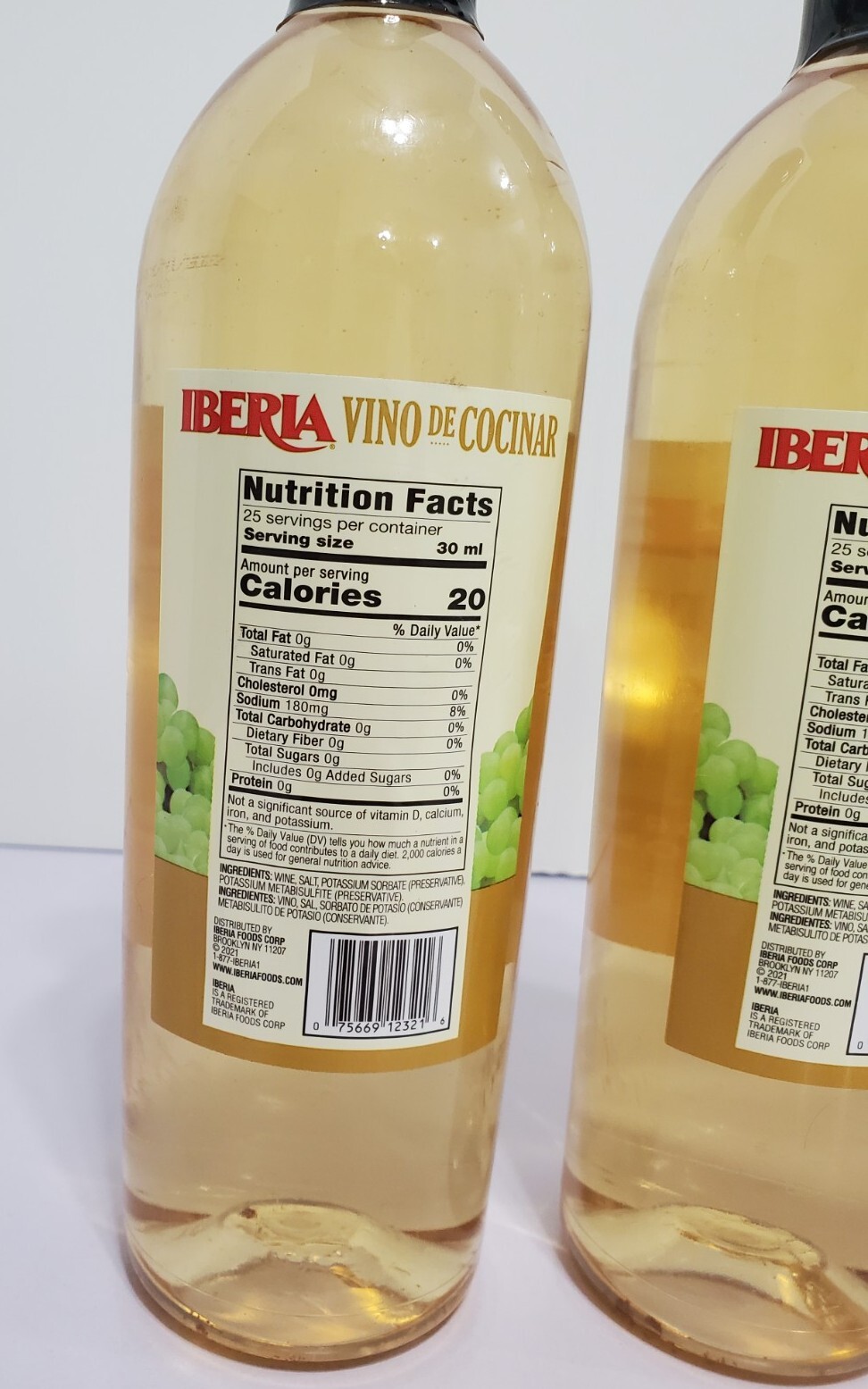 Iberia Dry White Cooking Wine, 25.4 oz (Pack of 4) eBay