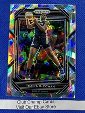2023 #52 Teaira McCowan WNBA Panini Prizm Basketball Ice Prizm Wings