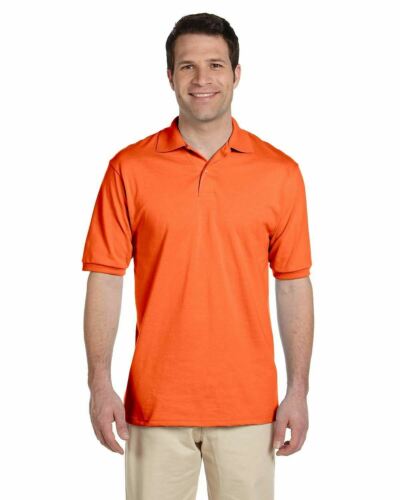 JERZEES Mens SpotShield 50/50 Polo Sport Shirt 437MSR S-5XL Cotton/Polyester - Picture 20 of 26