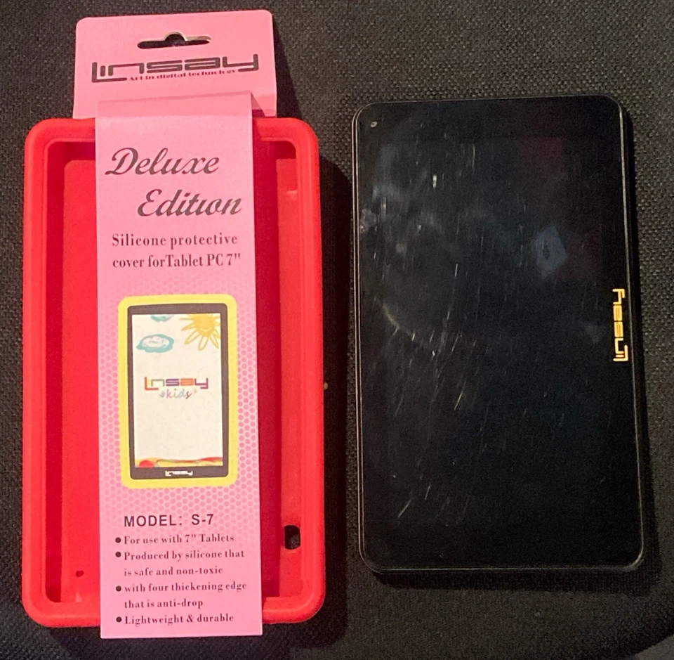 Tablet PC Linsay F-7XHD 7" Android Pantalla HD Cuatro Núcleos Doble Cámara 8 GB Incorporada Foto 4 de 4