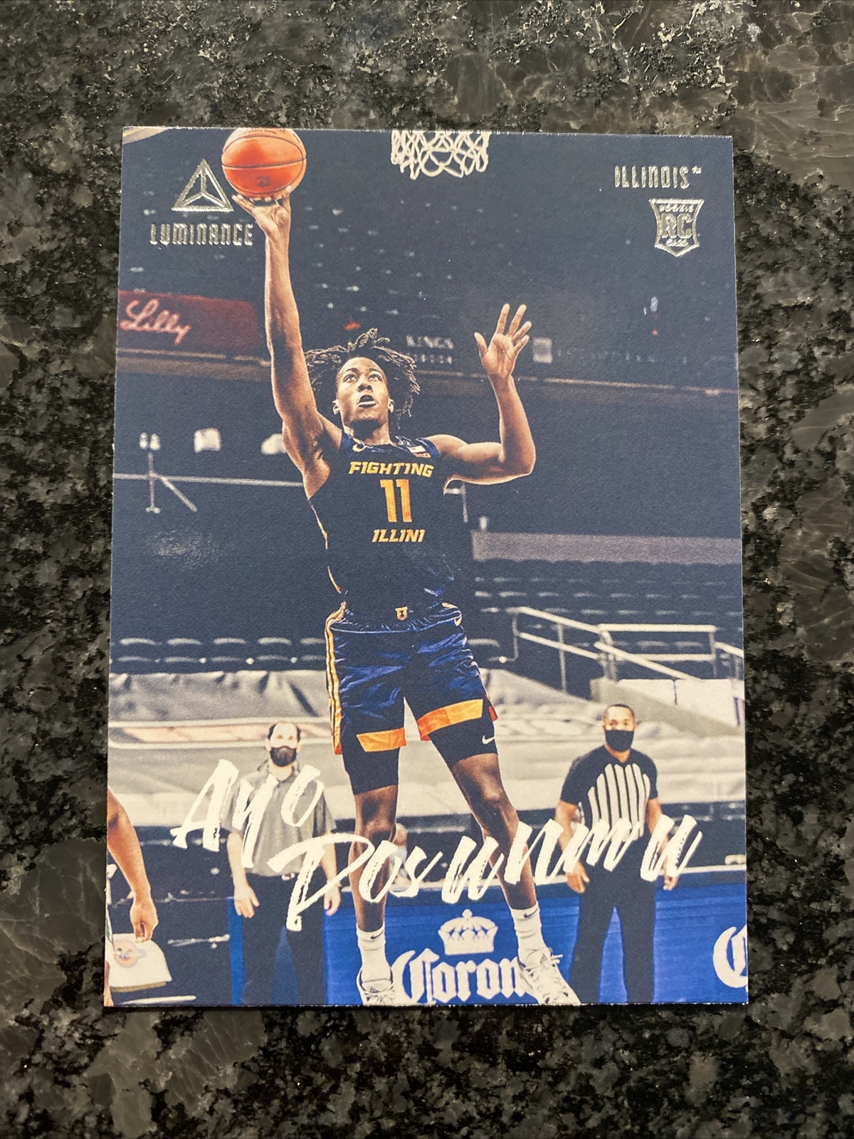 2021 Panini Chronicles Draft Ayo Dosunmu Luminance Rookie #94