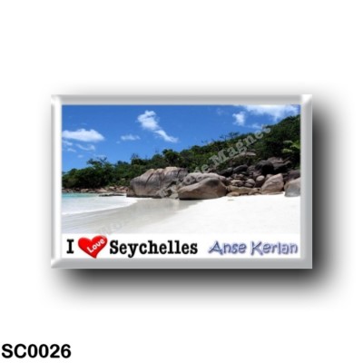 Magnete Frigorifero Bandiera Seychelles – Calamita Metallo 7,5x5,5 Cm Per Cucina E Ufficio