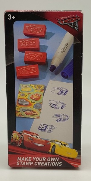 Motivstempel Disney Cars Stempel Set Spielzeug Pixar Auto Basteln Kreativ Kinder-image