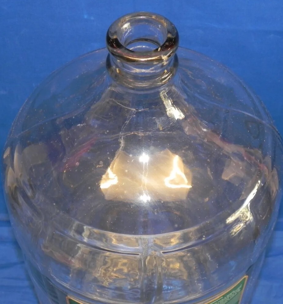 MOUNTAIN VALLEY SPRING WATER 5 Gallon Glass Jug Carboy MEXICO Beer Wine