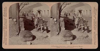 A prototype of the orient, a street in Monterey Monterrey, Mexico 1901
