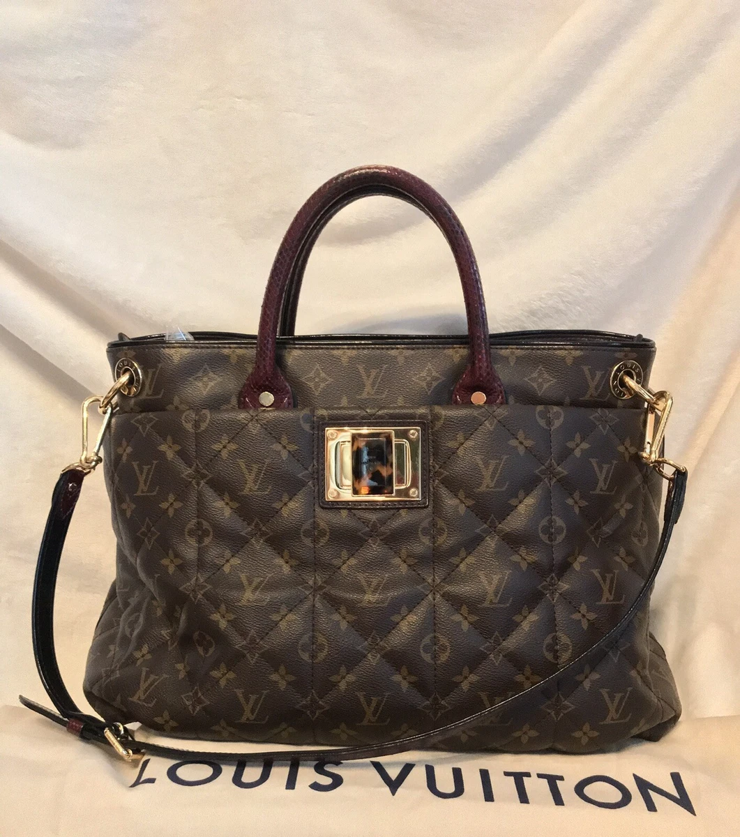 Louis Vuitton Monogram Canvas/Python and Ostrich Limited Edition