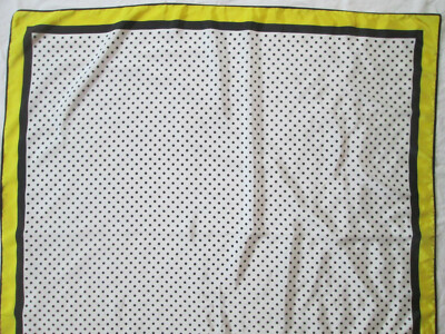 Superbe Foulard BELLOTTI per Studio Marconi soie TBEG vintage 88 x 90 cm