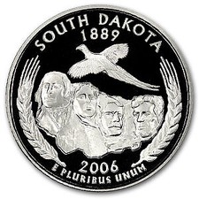 2006-S South Dakota State Quarter Gem Proof