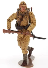 WWII Japanese NLF Marine 1:18 Scale Figure: Sgt. Akamatsu