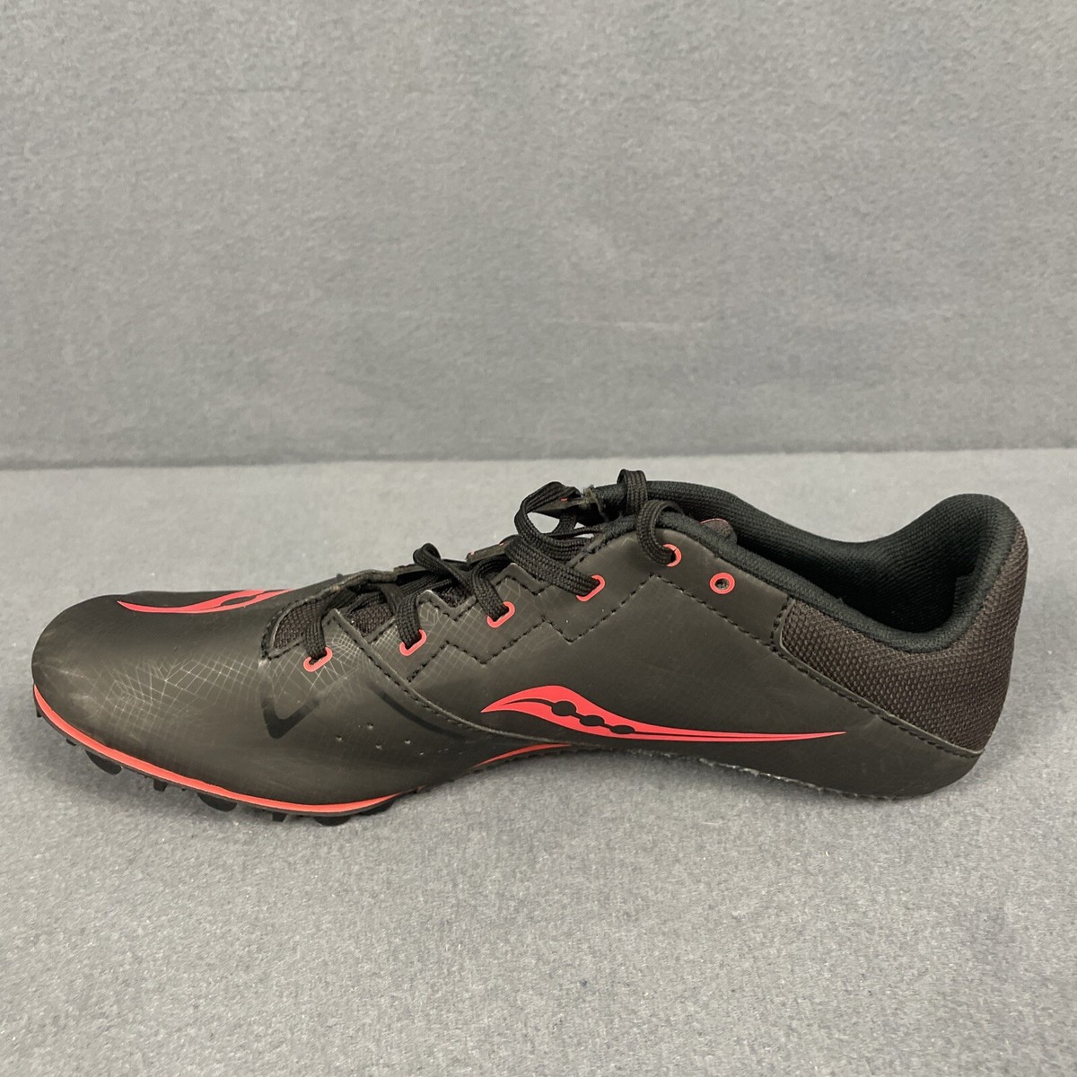 Saucony Mens Track Spike shoes size 10.5 running black track  display picture 1