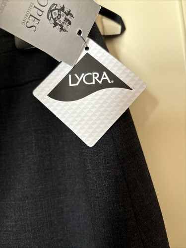 SKOPES Marie Ladies Charcoal Grey Wool Blend Lined Tailored Skirt Size 12 S NEW - Picture 9 of 13