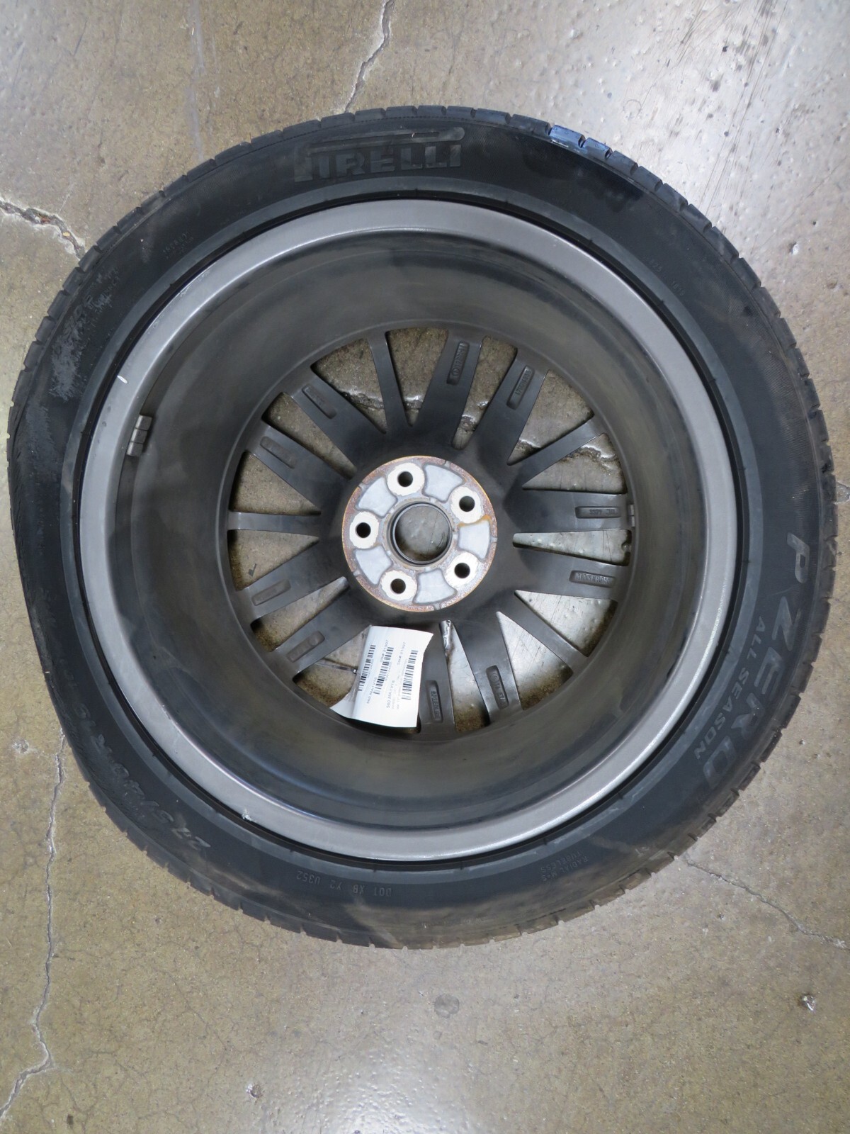 Maserati Ghibli, Rear Wheel, 19' Proteo, Curb Rash, Used, P/N 980157021